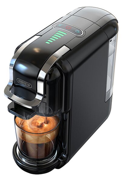 Kávovar na kapsule 5 v 1 HiBREW H2B (čierny)