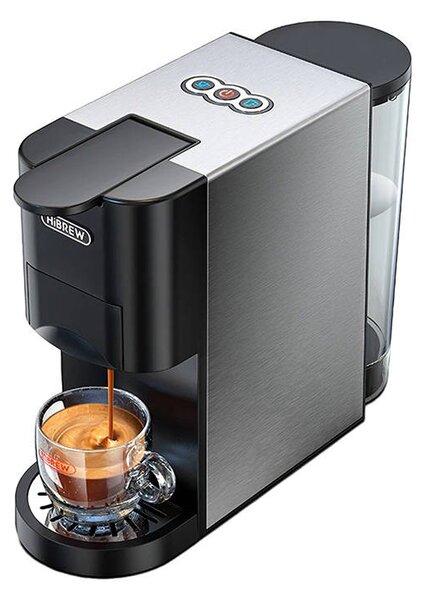 Kávovar na kapsule 4 v 1, 1450 W, HiBREW H3A