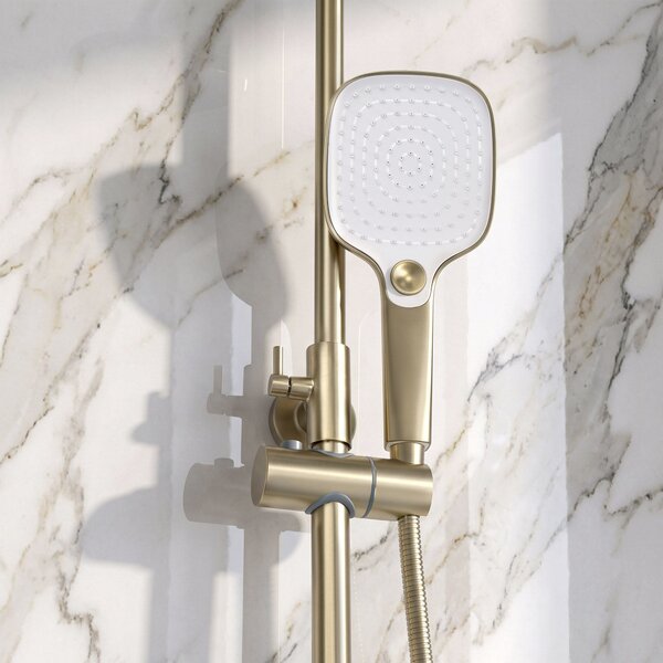 Sprchový set PREMIUM Rea Como M1 Brush Gold