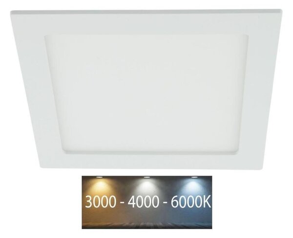 LED Kúpeľňové podhľadové svietidlo LED/18W/230V 3000/4000/6000K IP44