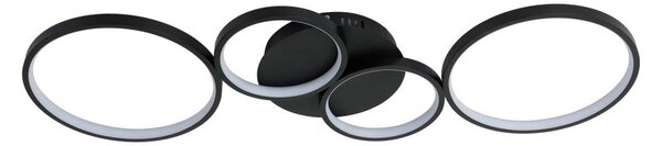 Brilagi - LED stropné svietidlo ECHO LED/40W/230V 4000K 32x90 cm čierna