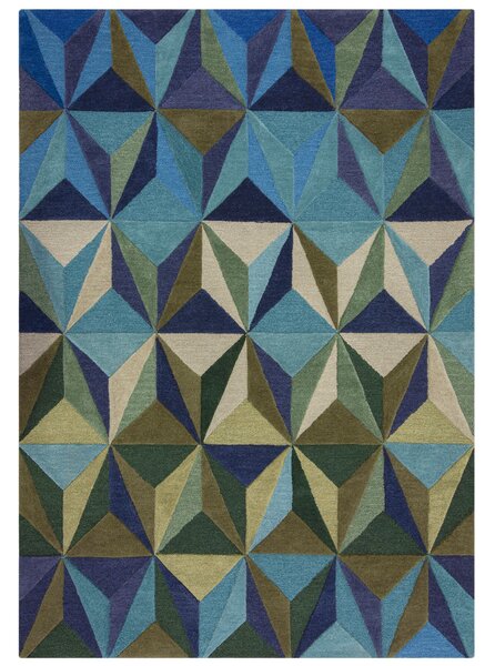 Flair Rugs , Kusový koberec Illusion Reverie Blue, 120x170, viacfarebná, detská izba
