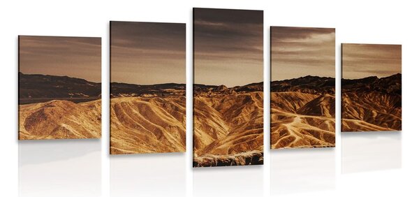 5-dielny obraz Národný park Death Valley v Amerike