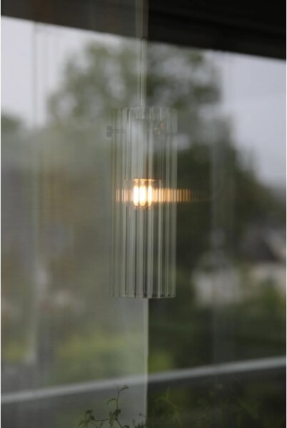 Markslöjd 109013 - Závesný luster TIBIA 1xE14/40W/230V číre/mosadz