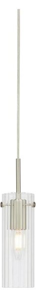 Markslöjd 109013 - Závesný luster TIBIA 1xE14/40W/230V číre/mosadz