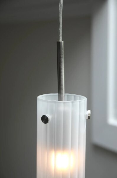 Markslöjd 109014 - Luster na lanko TIBIA 1xE14/40W/230V mosadz