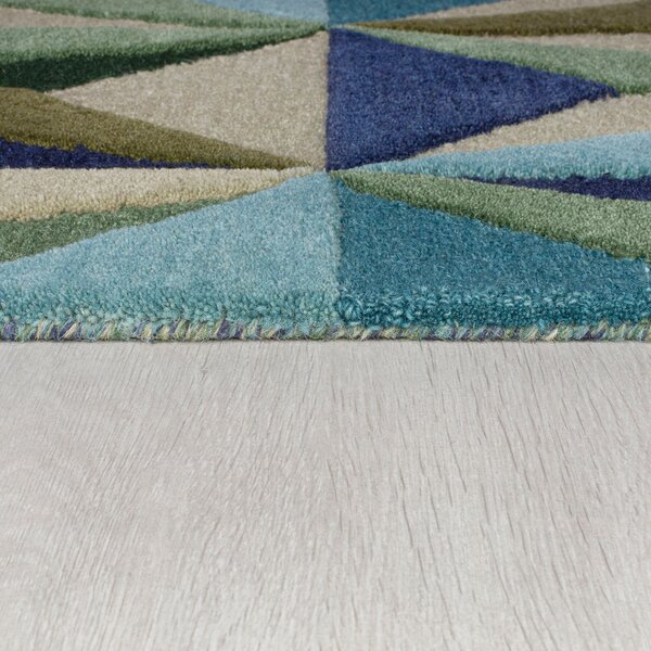Flair Rugs , Kusový koberec Illusion Reverie Blue, 120x170, viacfarebná, detská izba