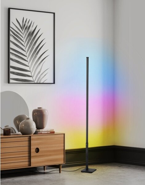 Eglo 75654 - LED RGB Stmievateľná stojacia lampa LED/13,5W/230V 2700-6500K + DO