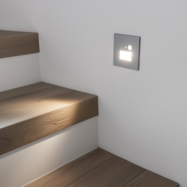 LED schodiskové svietidlo s pohybovým senzorom LED/1,5W/230V 3000/4000/6500K