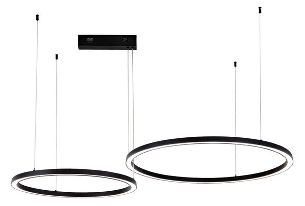 Immax NEO 07216L - LED Stmievateľný luster FINO 93W/230V 60/80cm čierna Tuya+DO