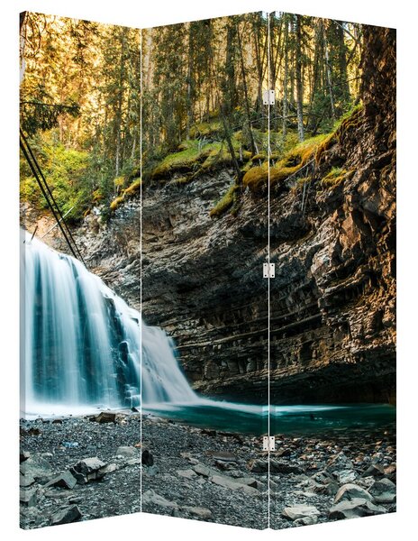 Paraván - Lesný vodopád (126x170 cm)