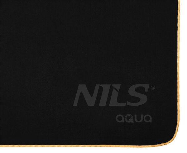 NAR12 ČIERNY/ORANŽOVÝ RUČNÍK Z MIKROVLÁKNA NILS AQUA