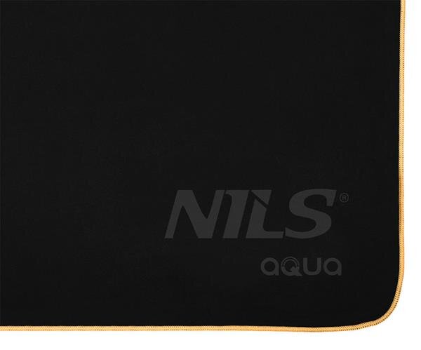 NAR12 ČIERNY/ORANŽOVÝ RUČNÍK Z MIKROVLÁKNA NILS AQUA