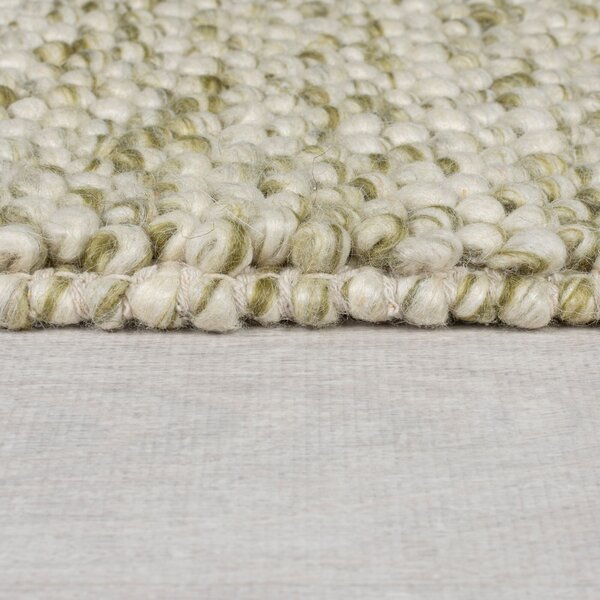 Flair Rugs , Ručne tkaný kusový koberec Minerals Green, 80x150, zelená, chodba / predsieň