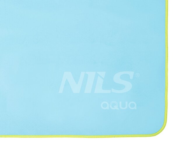 NAR12 SV. MODRÝ/ZELENÝ RUČNÍK Z MIKROVLÁKNA NILS AQUA