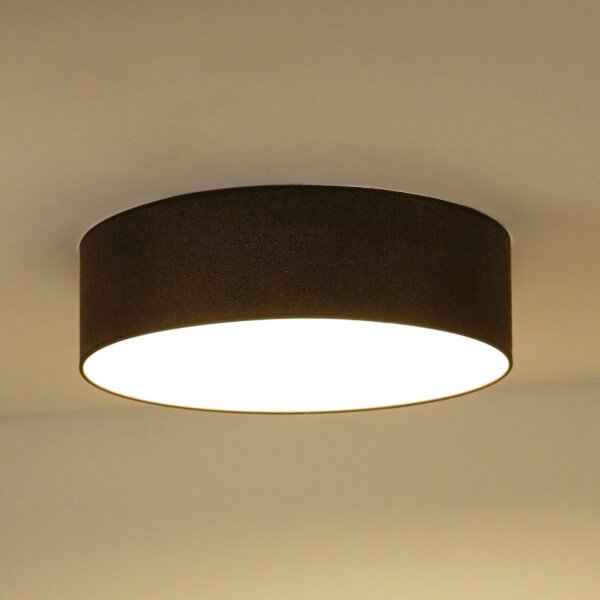 Duolla - LED Stropné svietidlo CORTINA LED/26W/230V pr. 45 cm 4000K hnedá
