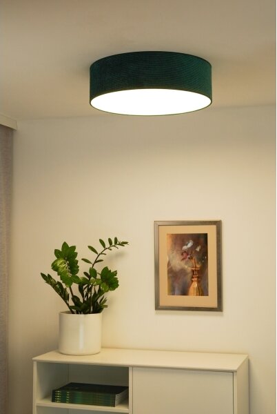 Duolla - LED Stropné svietidlo CORTINA LED/26W/230V pr. 30 cm 4000K zelená
