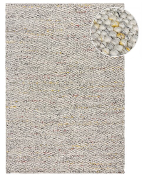 Flair Rugs , AKCIA: 120x170 cm Ručne tkaný kusový koberec Minerals Black/White, biela, chodba / predsieň