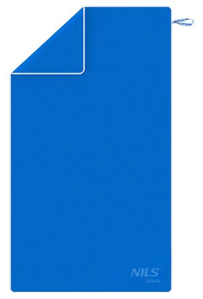 NAR12 MODRÝ/SVETLO MODRÝ RUČNÍK Z MIKROVLÁKNA NILS AQUA