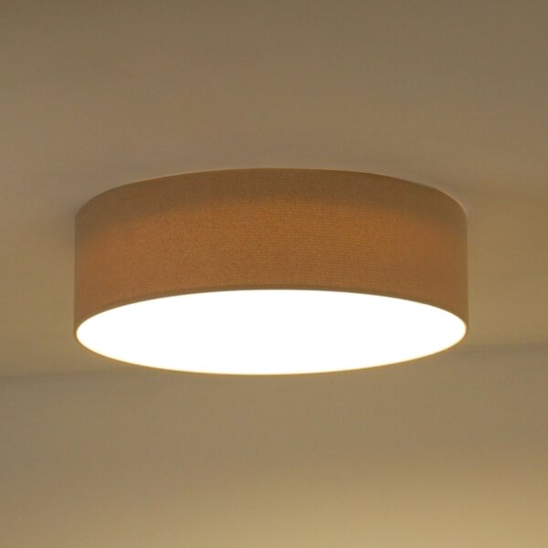 Duolla - LED Stropné svietidlo CORTINA LED/26W/230V pr. 30 cm 4000K béžová