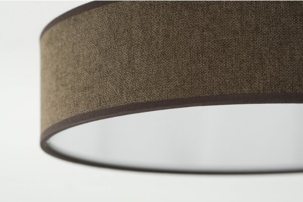 Duolla - LED Stropné svietidlo CORTINA LED/26W/230V pr. 30 cm 4000K hnedá