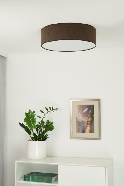 Duolla - LED Stropné svietidlo CORTINA LED/26W/230V pr. 45 cm 4000K hnedá