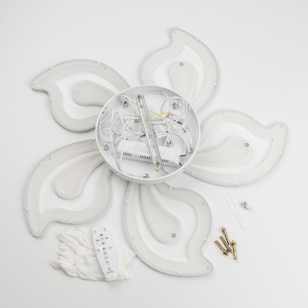 Brilagi - LED Stmievateľný prisadený luster TWIST LED/125W/230V 3000-6500K + DO