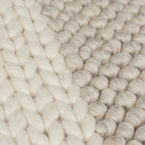 Flair Rugs, Ručne tkaný behúň Minerals Patchwork Natural, 60x230, béžová, chodba / predsieň