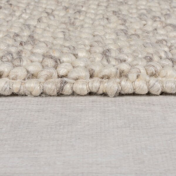 Flair Rugs , Ručne tkaný kusový koberec Minerals Border Natural, 160x230, béžová, chodba / predsieň