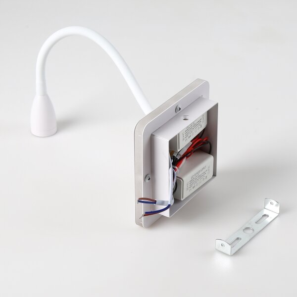 Brilagi - LED Flexibilná nástenná lampa MAYA Double LED/4W/230V + LED/3W biela