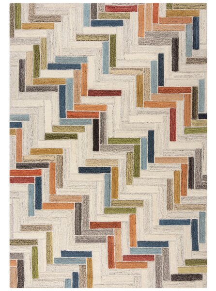Flair Rugs, Kusový koberec Moda Russo Multi, 160x230, viacfarebná, chodba / predsieň