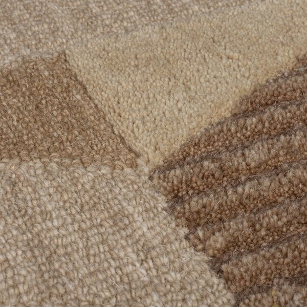 Flair Rugs , Behúň Moda Asher Natural, 60x230, hnedá, chodba / predsieň