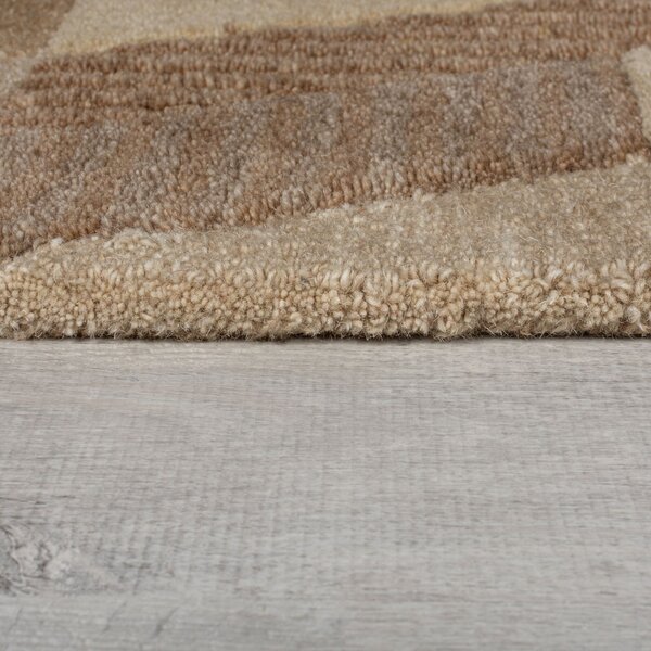 Flair Rugs , Behúň Moda Asher Natural, 60x230, hnedá, chodba / predsieň