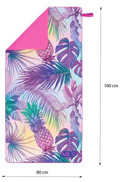 NCR14 ANANAS – RUČNÍK Z MIKROVLÁKIEN NILS CAMP