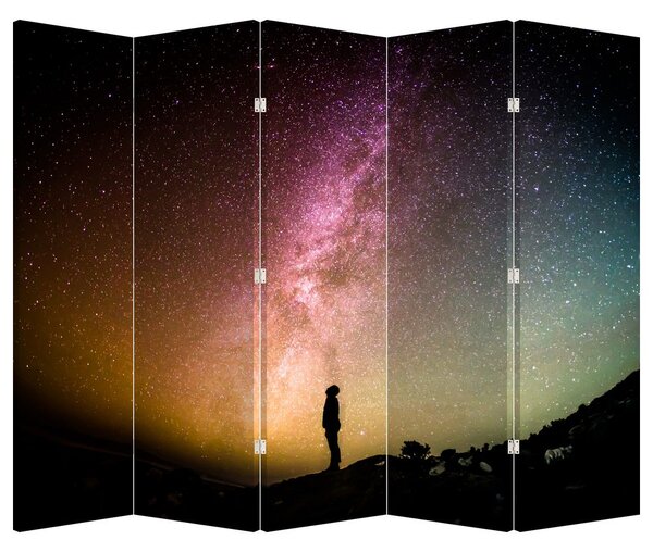 Paraván - Obloha plná hviezd (210x170 cm)