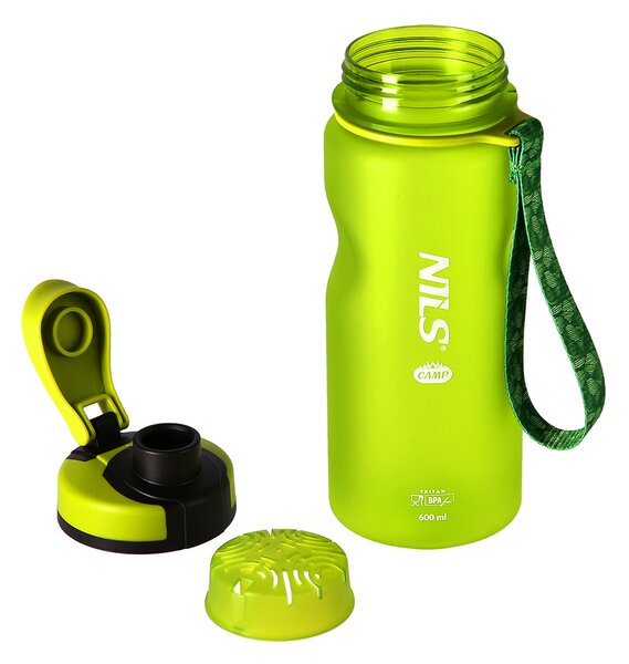 NC1740 ZELENÁ TRITANOVÁ FĽAŠA NA NÁPOJE 600 ML NILS CAMP