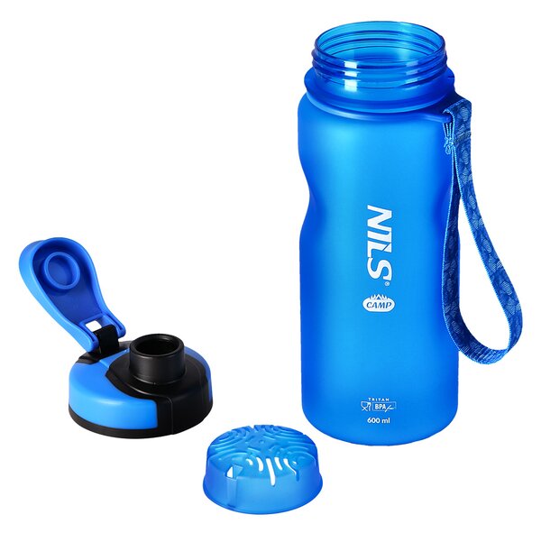 NC1740 MODRÁ TRITANOVÁ FĽAŠA NA NÁPOJE 600 ML NILS CAMP