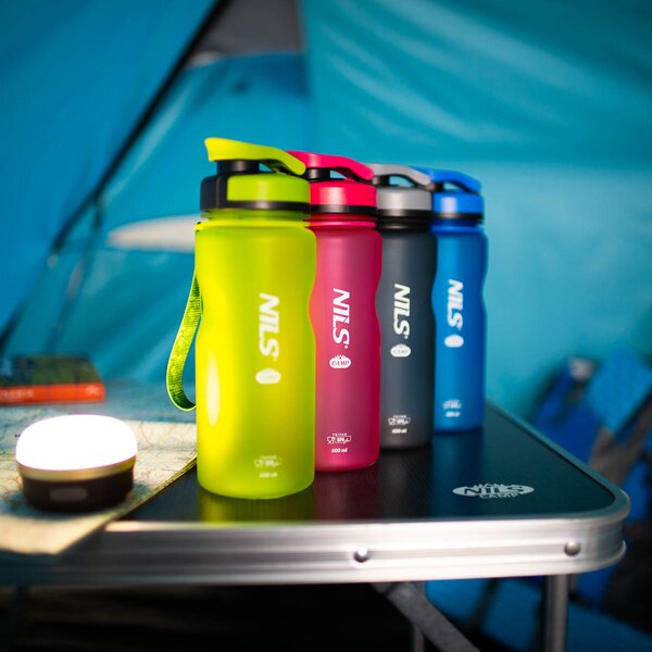 NC1740 ZELENÁ TRITANOVÁ FĽAŠA NA NÁPOJE 600 ML NILS CAMP