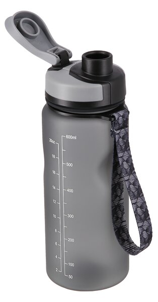 NC1740 ČIERNA TRITANOVÁ FĽAŠA NA NÁPOJE 600 ML NILS CAMP
