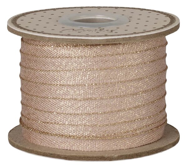 Dekoratívna stuha Light Rose/Gold – 25 m