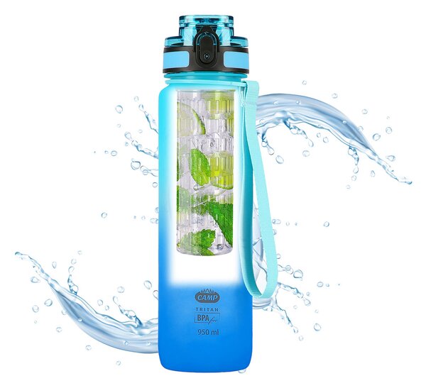 NCD04 MODRÁ TRITANOVÁ FĽAŠA NA NÁPOJE 950 ML NILS CAMP