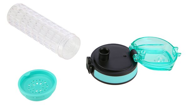 NCD04 ZELENO-RUŽOVÁ TRITANOVÁ FĽAŠA NA NÁPOJE 950 ML NILS CAMP