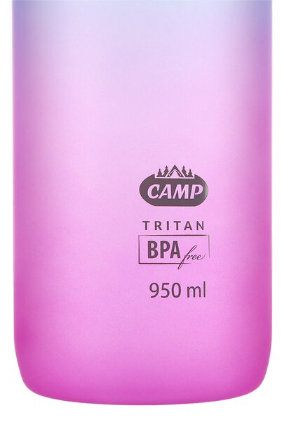 NCD04 ZELENO-RUŽOVÁ TRITANOVÁ FĽAŠA NA NÁPOJE 950 ML NILS CAMP