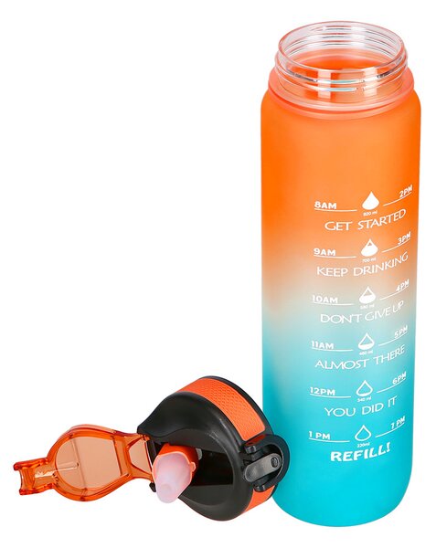 NCD68 ORANŽOVO-MODRÁ TRITANOVÁ FĽAŠA NA NÁPOJE 1000 ML NILS CAMP
