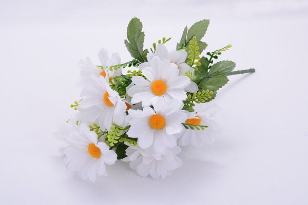 Umelé kvety MARGARÉTA biela