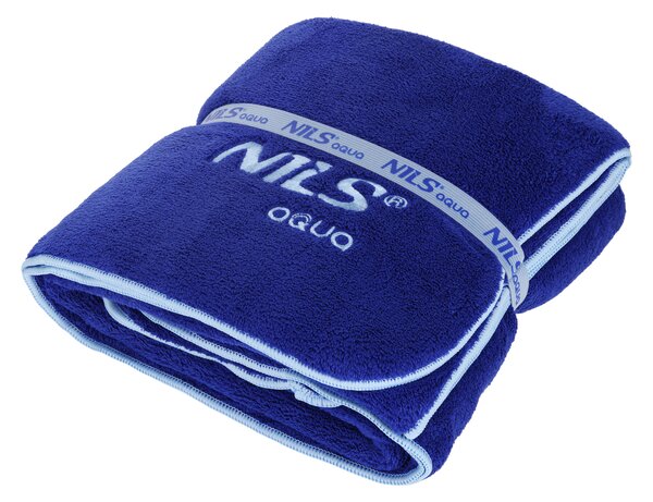 NAR14 TM. MODRÝ FROTÉ RUČNÍK NILS AQUA