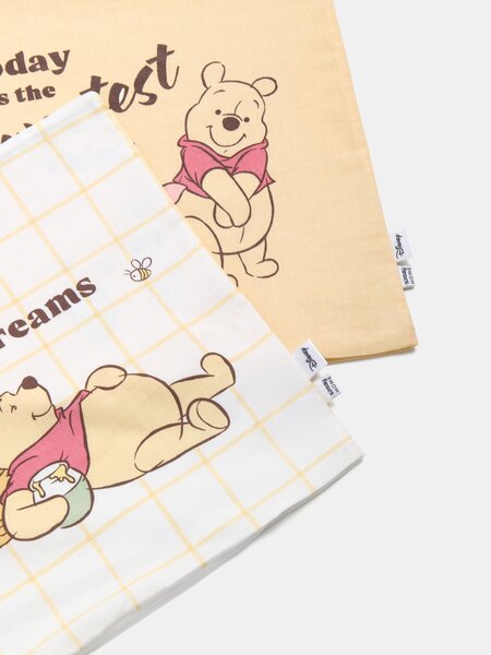 Sinsay - Obliečky na vankúš 2 balenie Winnie the Pooh - oranžová