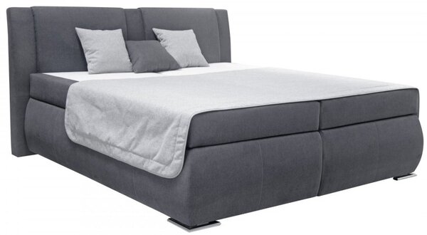 Blanář Lotus postel vrátane matracov a roštov 180cm x 200cm, Šedá