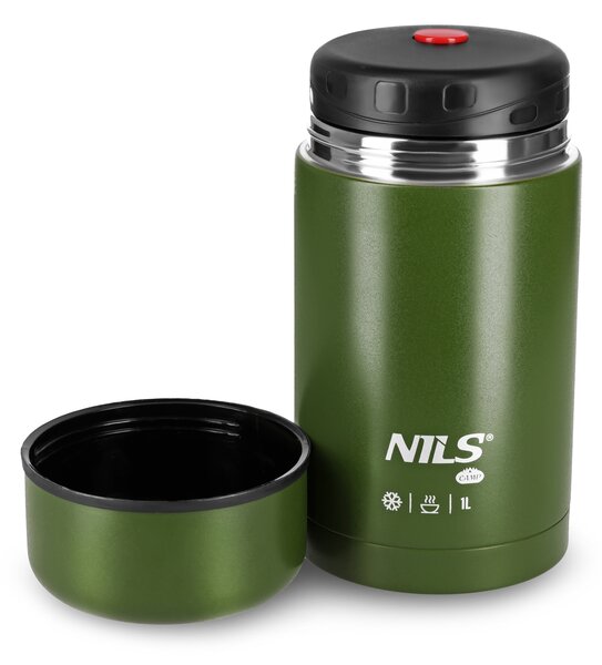 NC3802 ZELENÁ TERMOSKA NA JEDLO 1000 ml NILS CAMP
