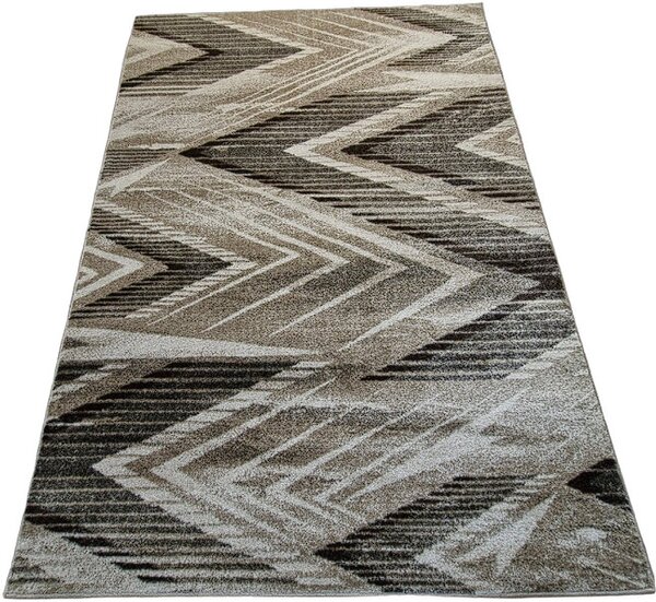 Abstraktný koberec Rio 519 v béžovo-hnedých odtieňoch | obdĺžnik Rozmer: 60x100 cm